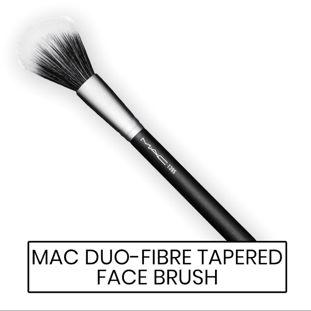 Mac 1395 Duo Fibre Tapered Face Brush 7 in BRAND NEW